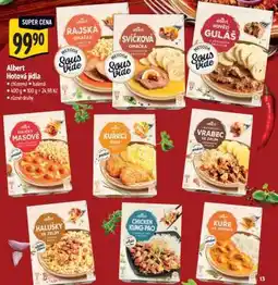 Albert Albert Hotová jídla nabídka