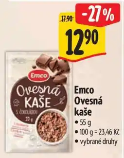 Albert Emco ovesná kaše nabídka