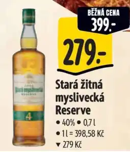 Albert Stará Žitná Myslivecká Reserve nabídka