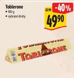 Albert Toblerone nabídka