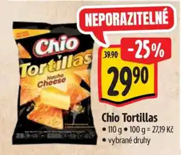 Albert CHIO Tortillas nabídka