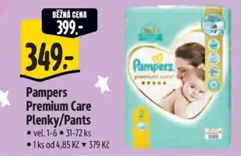 Albert Pampers Premium Care Plenky/Pants nabídka