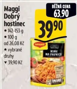 Albert Maggi Dobrý hostinec nabídka