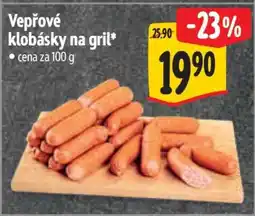 Albert Vepřové klobásky na gril nabídka