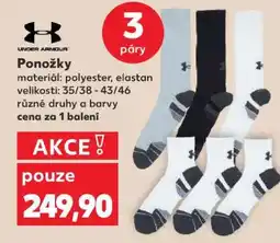 Kaufland Ponožky Under Armour nabídka