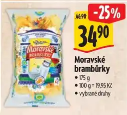 Albert Moravské brambůrky nabídka