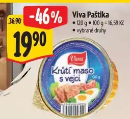 Albert Viva Paštika nabídka