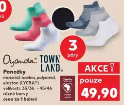 Kaufland Oyanda Townland Ponožky nabídka