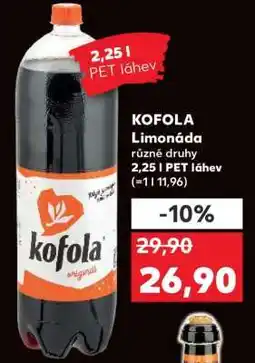 Kaufland Kofola nabídka