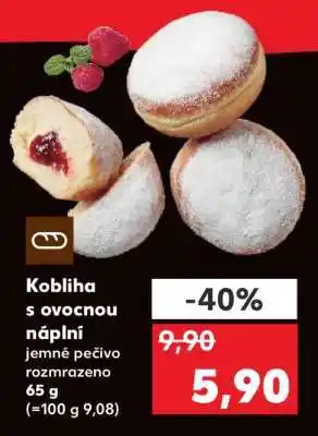 Kaufland Kobliha s ovocnou náplní nabídka