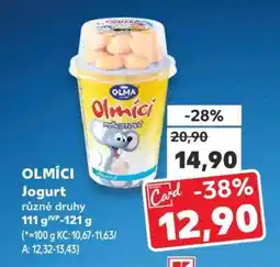 Kaufland OLMÍCI Jogurt nabídka