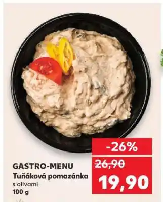 Kaufland GASTRO-MENU Tuňáková pomazánka s olivami nabídka
