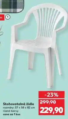 Kaufland Stohovatelná židle nabídka