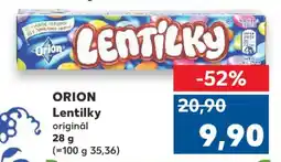 Kaufland Orion Lentilky nabídka