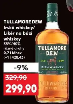 Kaufland Tullamore Dew nabídka