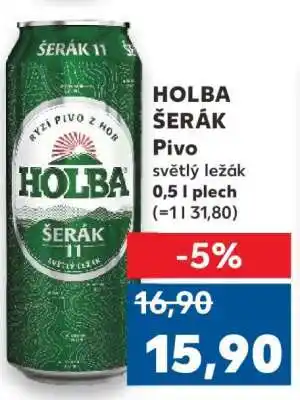 Kaufland Holba Šerák nabídka