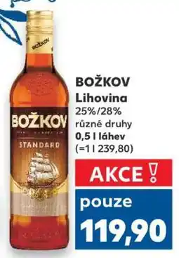 Kaufland BOŽKOV Lihovina nabídka