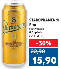 Kaufland Staropramen 11 nabídka