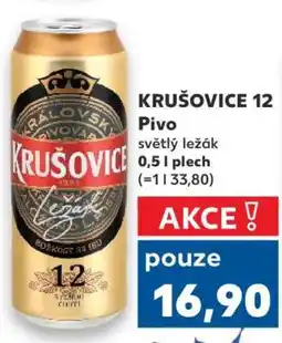 Kaufland KRUŠOVICE 12 Pivo nabídka