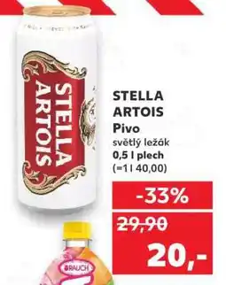 Kaufland Stella Artois nabídka