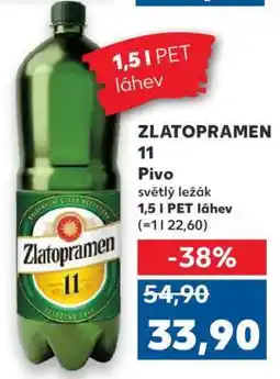 Kaufland Zlatopramen 11 nabídka