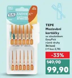 Kaufland TePe mezizubní kartáčky nabídka