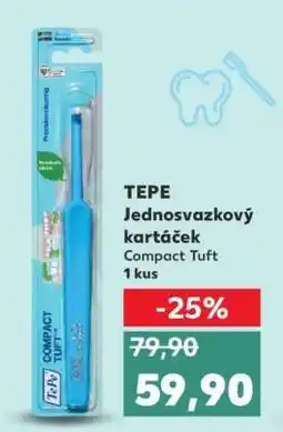 Kaufland TEPE Jednosvazkový kartáček nabídka