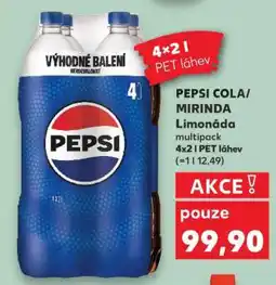 Kaufland PEPSI COLA/MIRINDA Limonáda multipack nabídka