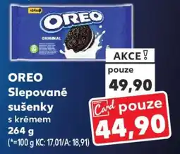 Kaufland OREO Slepované sušenky s krémem nabídka