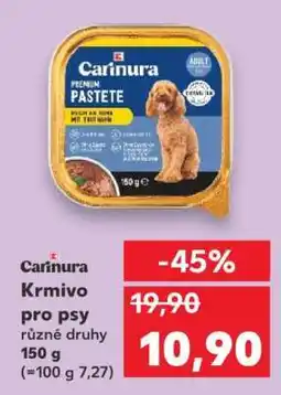 Kaufland Carnura Krmivo pro psy nabídka