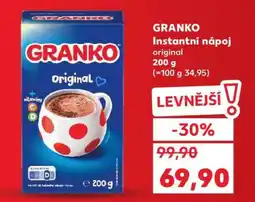 Kaufland GRANKO Instantní nápoj original nabídka