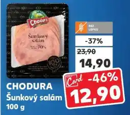 Kaufland CHODURA Šunkový salám 100 g nabídka