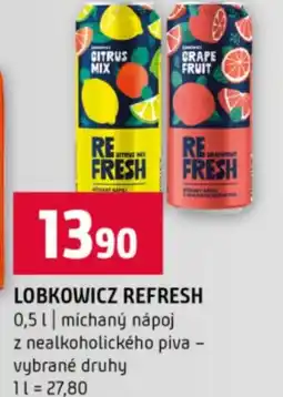 Terno Lobkowicz refresh nabídka