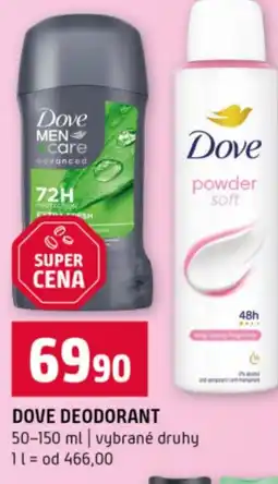 Terno Dove deodorant nabídka