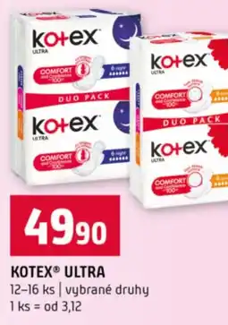 Terno Kotex ultra nabídka