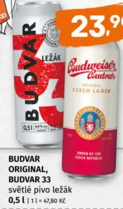 Terno Budvar original, budvar 33 nabídka