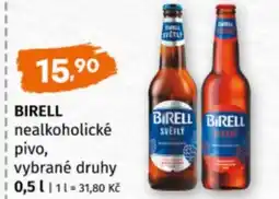 Terno Birell nealkoholické pivo nabídka