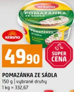 Terno Pomazánka ze sádla nabídka