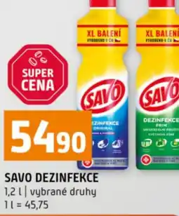 Terno Savo dezinfekce nabídka