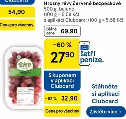Tesco Hrozny révy červené bezpeckové nabídka