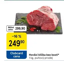 Tesco Hovězí kližka bez kosti nabídka