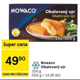 Tesco NOWACO Obalovaný sýr nabídka