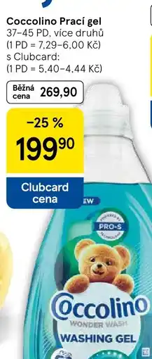Tesco Coccolino Prací gel nabídka