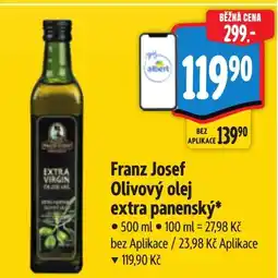 Albert Franz Josef Olivový olej extra panenský nabídka