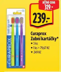 Albert Curaprox Zubní kartáčky nabídka