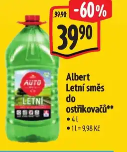 Albert Albert Letní směs do ostřikovačů nabídka