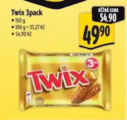 Albert Twix 3pack nabídka