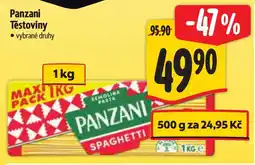 Albert Panzani Těstoviny nabídka