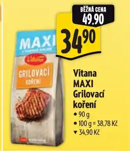 Albert Vitana Maxi Grilovací koření nabídka