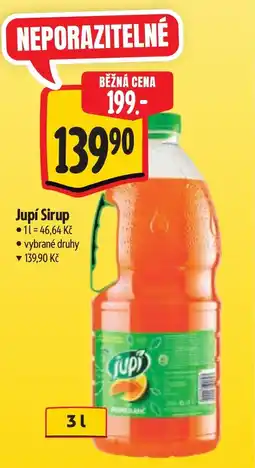Albert Jupí Sirup nabídka